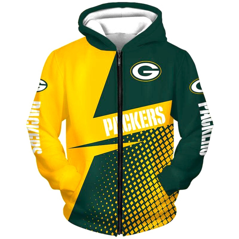 Green Bay zip up hoddie